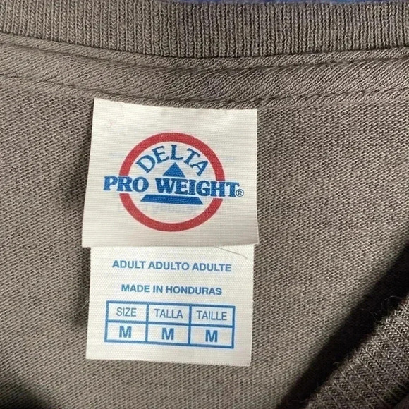 Monterey California Delta Pro Weight T-Shirt Gray Medium - Picture 3 of 4